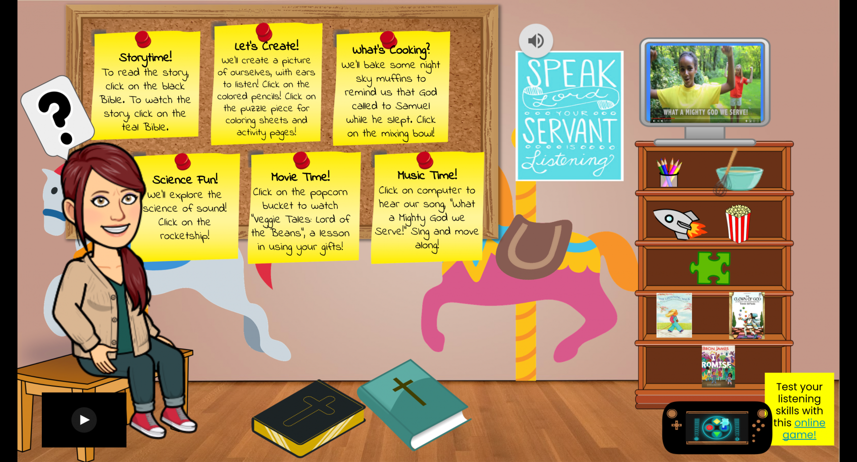 Welcome to our Virtual Christ’s Carousel classroom!