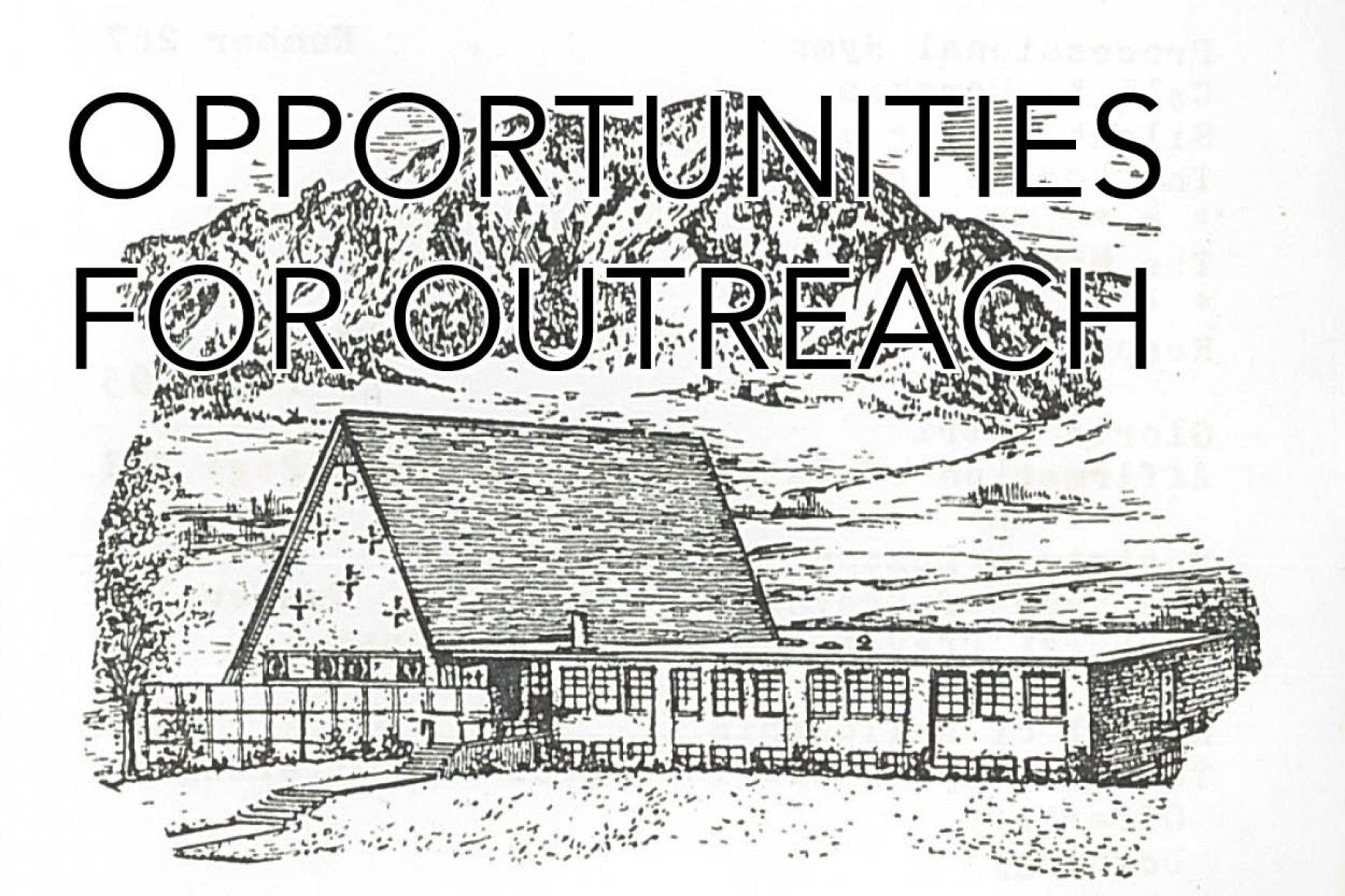 Opportunities for Outreach December 11