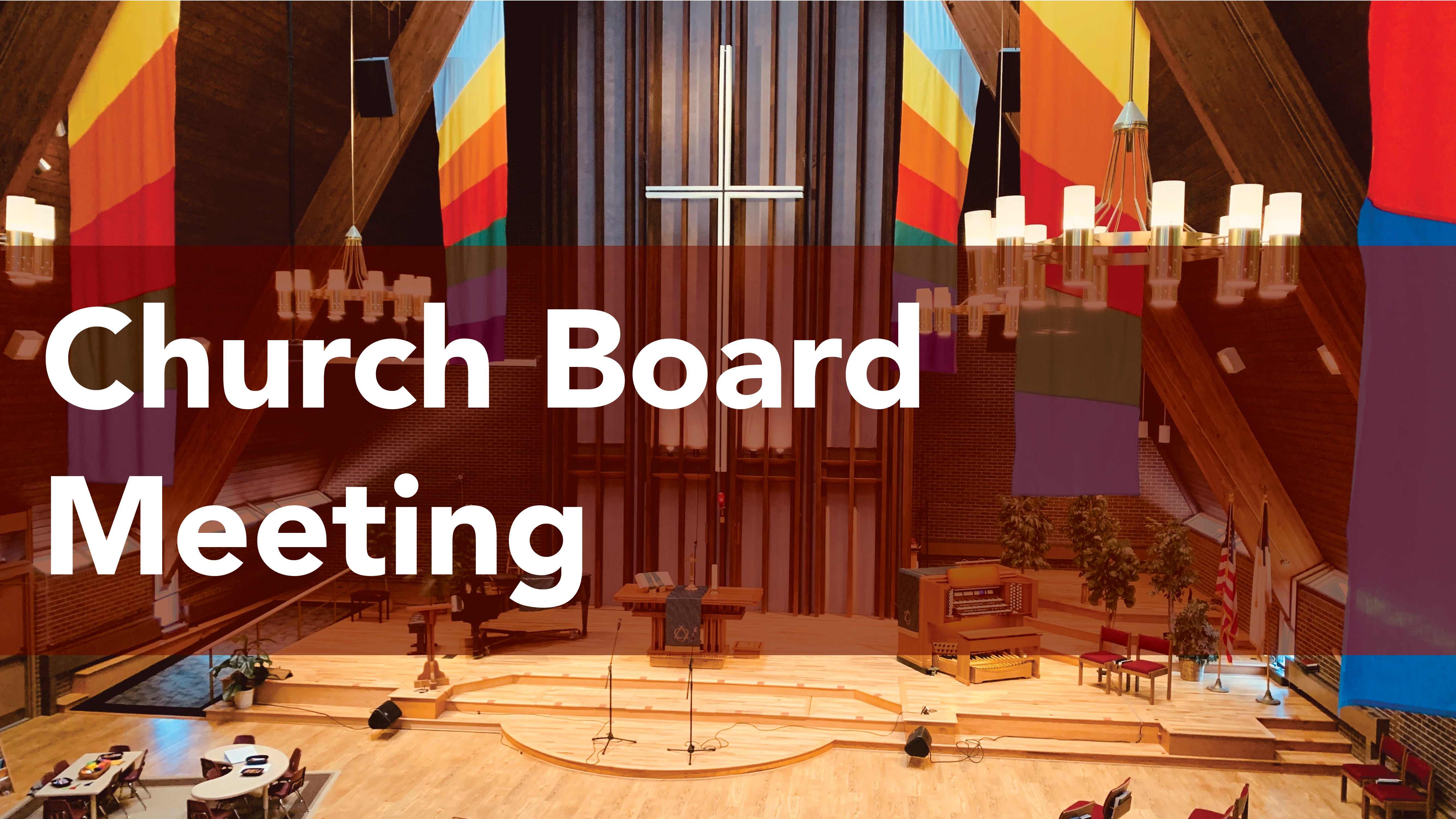 Announcement slide - Board Meeting