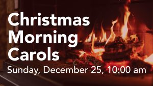 Announcement slide - Christmas Morning Carols