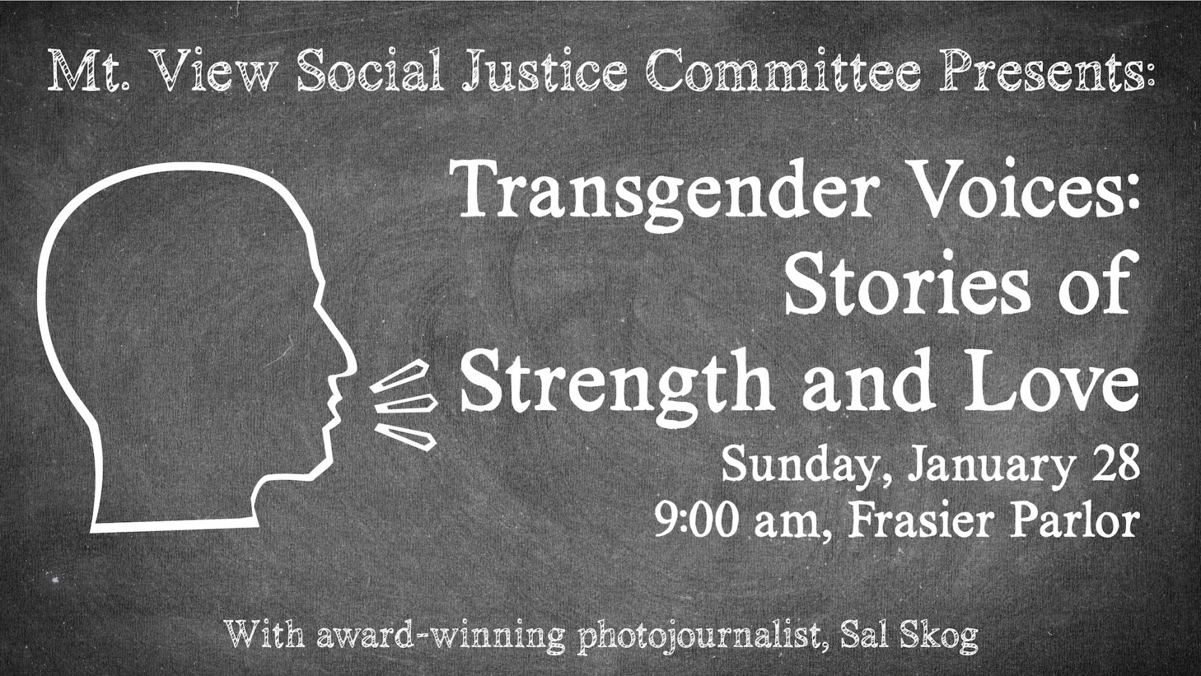 Transgender Voices: Stories of Strength and Love